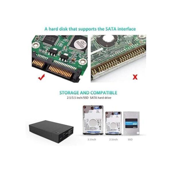 VSVABEFV 3.5 2.5 pulgadas SATA HDD USB 3.0 estación de_6