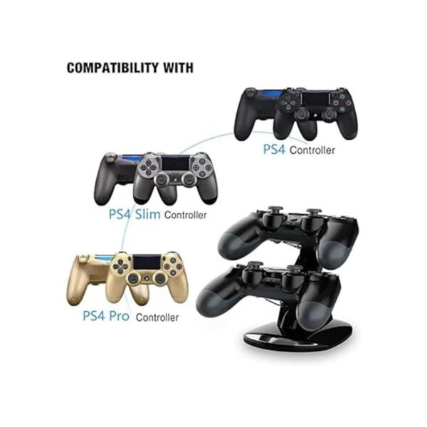 VSEER Playstation 4PS4PS4 ProPS4 Cargador para mando_4