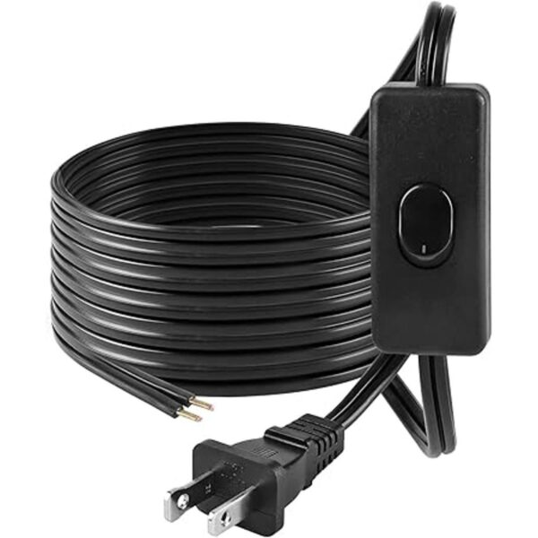 VSEER Cable de alimentación de lámpara con interruptor de_2