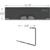 VRGE VR Stand Under Desk Storage Display Hook Organizer_4