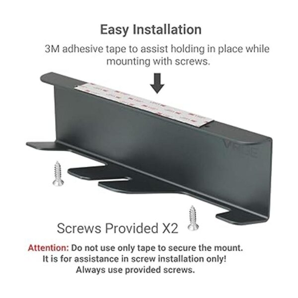 VRGE VR Stand Under Desk Storage Display Hook Organizer_3