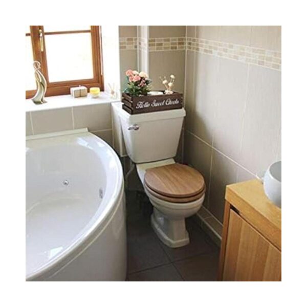 VOOWO Divertida caja de decoración de baño decoración de