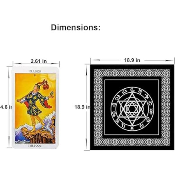 VOVCIG Tarjetas de tarot cartas de tarot bilinges_3