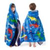 VOOVA MOVAS Toalla de playa de baño con capucha para_1