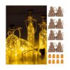 VOOKRY Paquete de 8 luces solares para botellas de vino_1