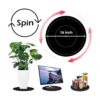 VOLCANOES CLUB Plato giratorio Lazy Susan de 16 pulgadas_3