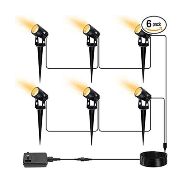 VOLISUN Paquete de 6 luces elevadas para exteriores con_1