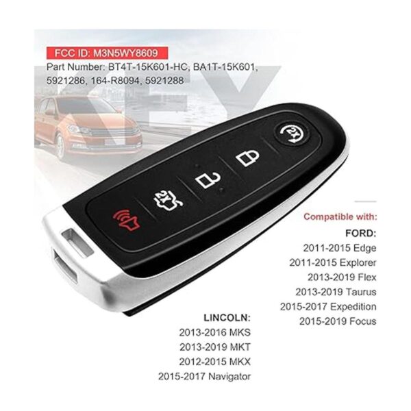 VOFONO Llavero de coche inteligente de entrada sin llave_2