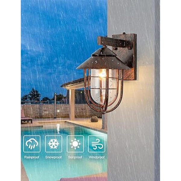 VOCLDFA Lámpara de pared exterior con sensor del atardecer_4