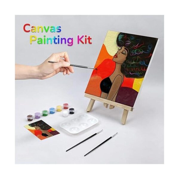 VOCHIC Kit de pintura en lienzo predibujado para pintura_2