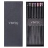 VIWIK 5 pares de palillos de fibra de vidrio bonitos_1