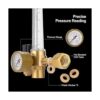 VIVOSUN Sistema de emisor regulador hidropónico de CO2 con