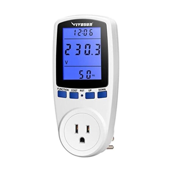VIVOSUN Monitor de uso de electricidad medidor de voltaje