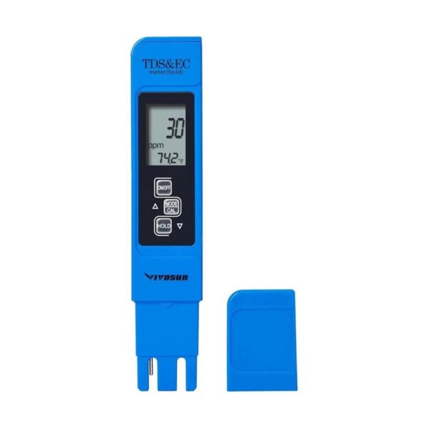 VIVOSUN Probador TDS 3 en 1 TDS EC y medidor de_1