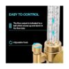 VIVOSUN Sistema de emisor regulador de ArgonCO2 con 50