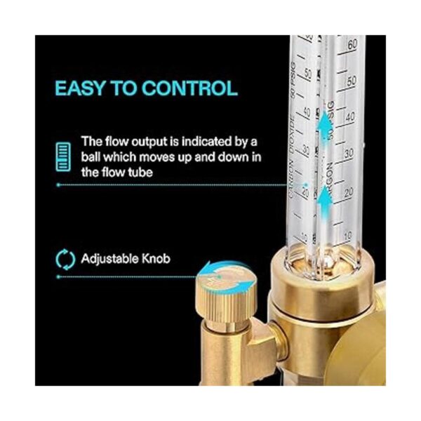 VIVOSUN Sistema de emisor regulador de ArgonCO2 con 50