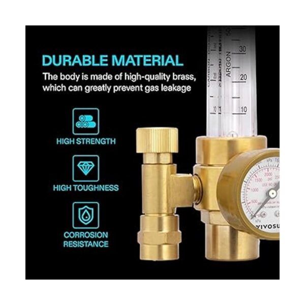 VIVOSUN Sistema de emisor regulador de ArgonCO2 con 50