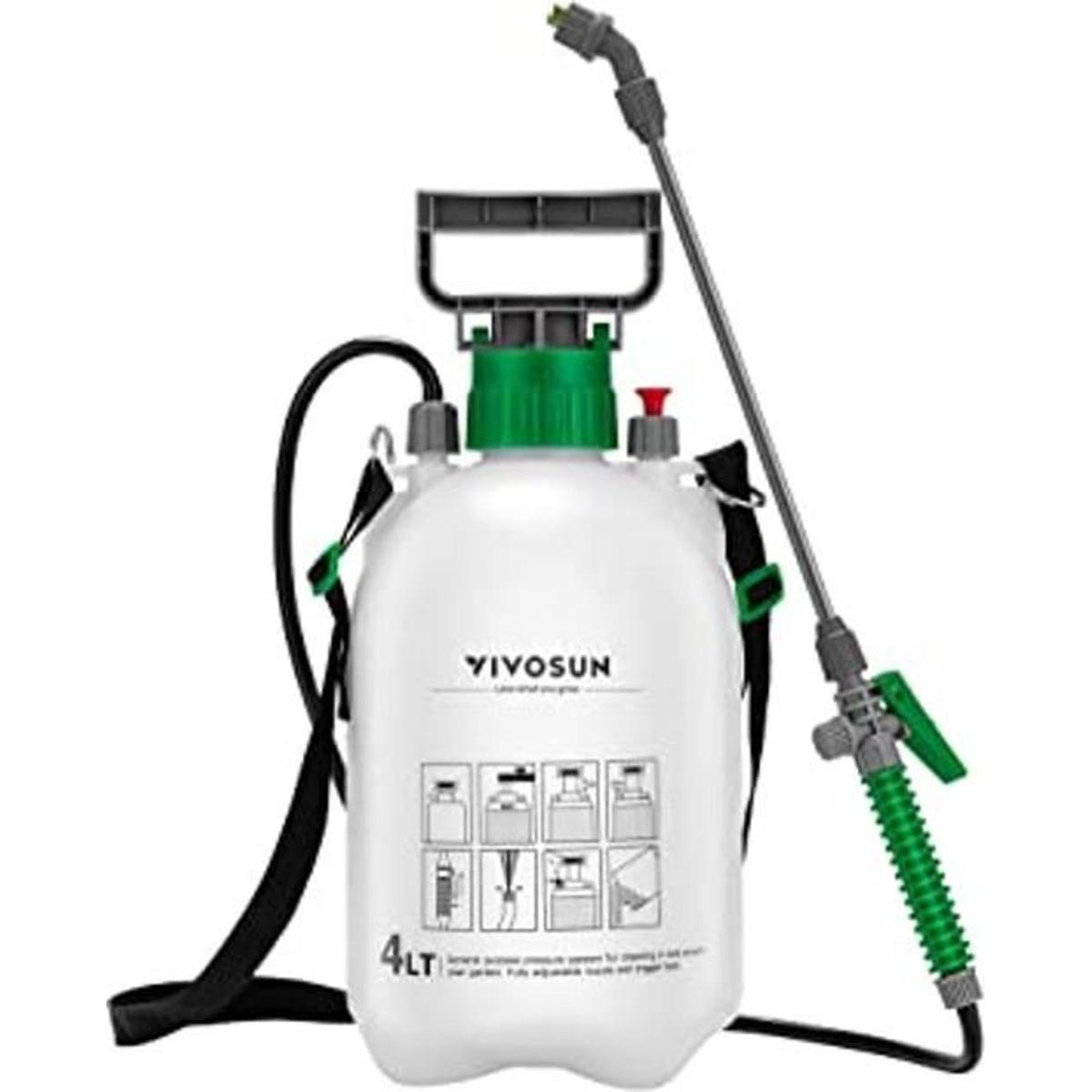 VIVOSUN Pulverizador de agua a presión para césped o