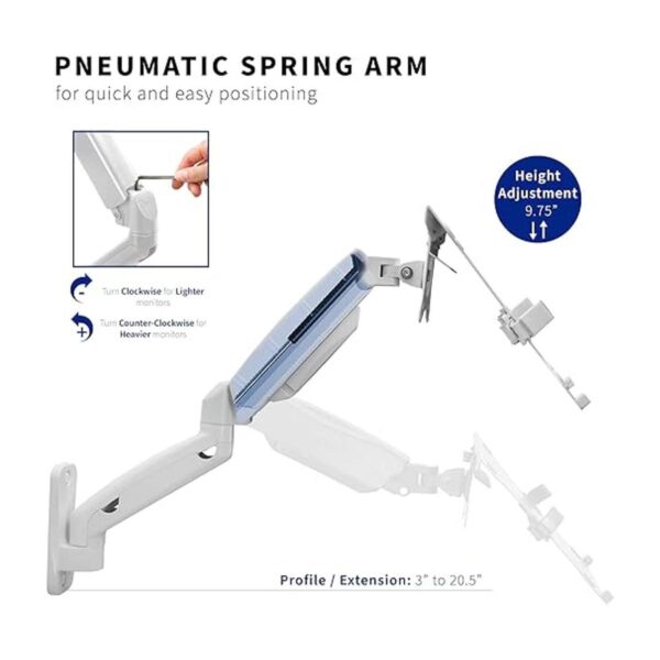 VIVO Soporte de pared para portátil de brazo extendido_3