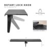 VIVO Soporte de montaje en estante superior para TV y_6