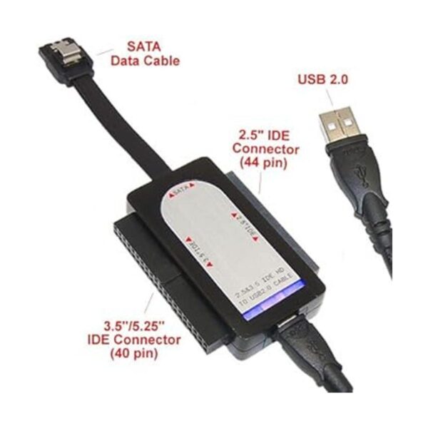 Bipra Disco duro Kit de adaptador USB 2.0 a SATAIDE_2