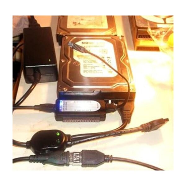 Bipra Disco duro Kit de adaptador USB 2.0 a SATAIDE_5