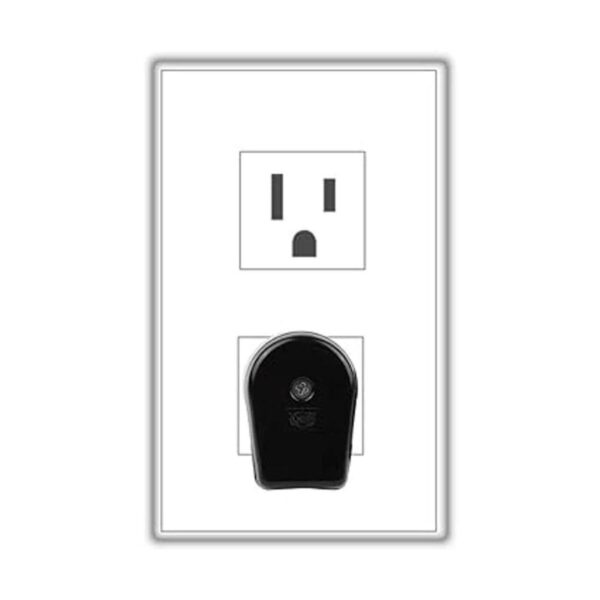 2 piezas Conector de CA ajustable de ángulo recto Nema
