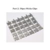2 capas 30 unidades Lenisc velas de madera con base de