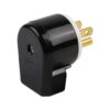 2 piezas Conector de CA ajustable de ángulo recto Nema