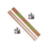 2 capas 30 unidades Lenisc velas de madera con base de