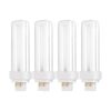 4 unidades tubo doble de 13 Watts G24Q1 4 pines Base_1
