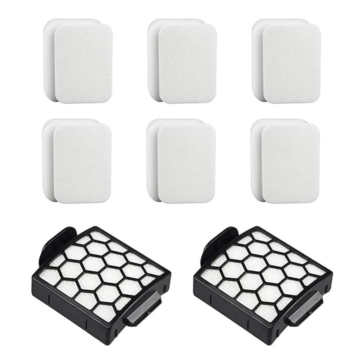 6 Kit de filtro de espuma y fieltro 2 Piezas de