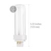 4 unidades tubo doble de 13 Watts G24Q1 4 pines Base_4