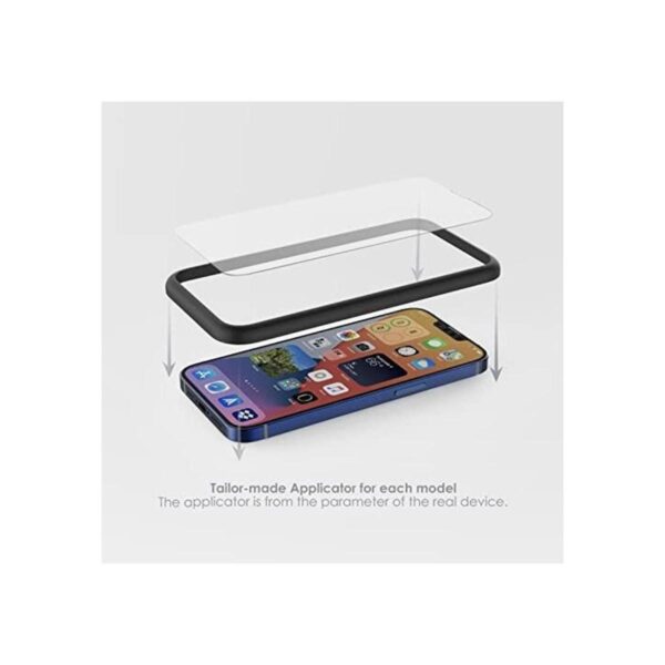 Paquete de 3 Vidrio templado 9H para iPhone 13 mini_3