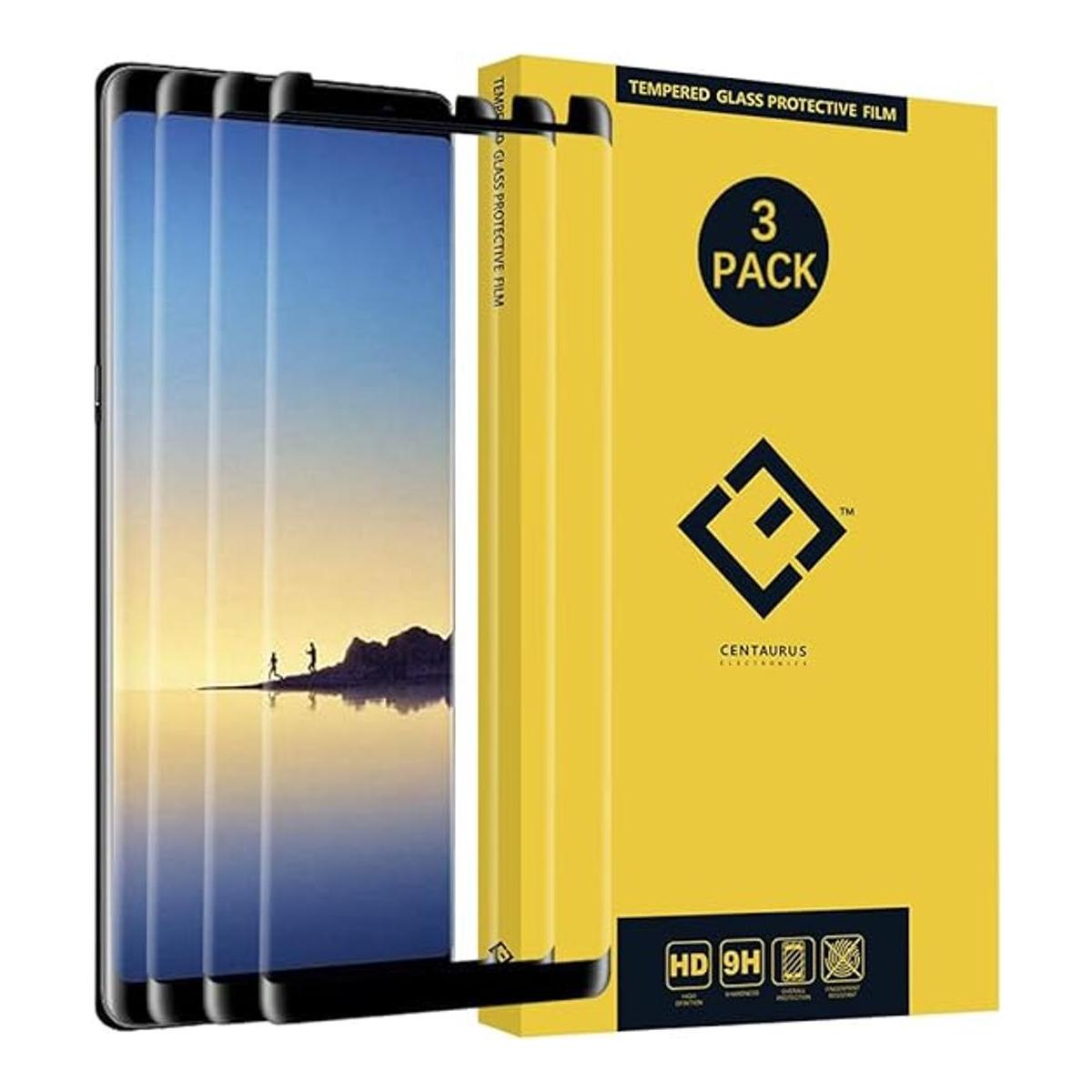 paquete de 3 compatible con Galaxy Note 8 Protector de