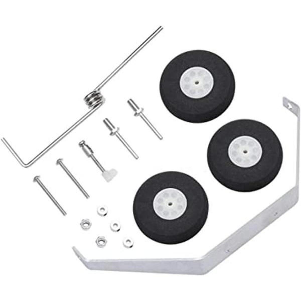1 juego de ruedas de aluminio de aterrizaje para RC Plane