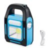 1 paquete de 3 en 1 linterna de camping LED COB recargable_1