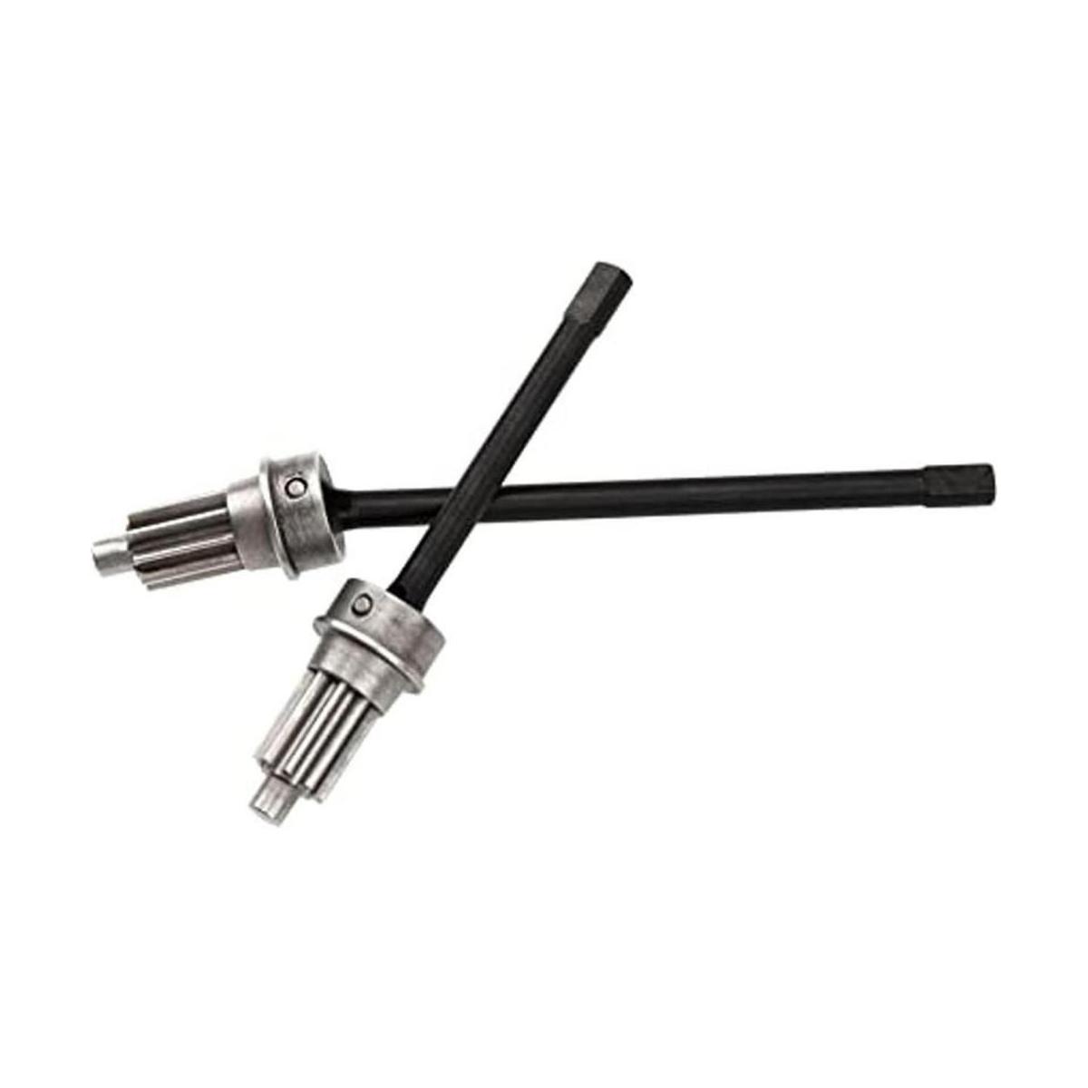1 par Vgoohobby acero delantero CVD eje portal impulsión