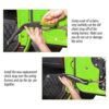 1 par de correas limitadoras de puerta para Jeep Wrangler_3