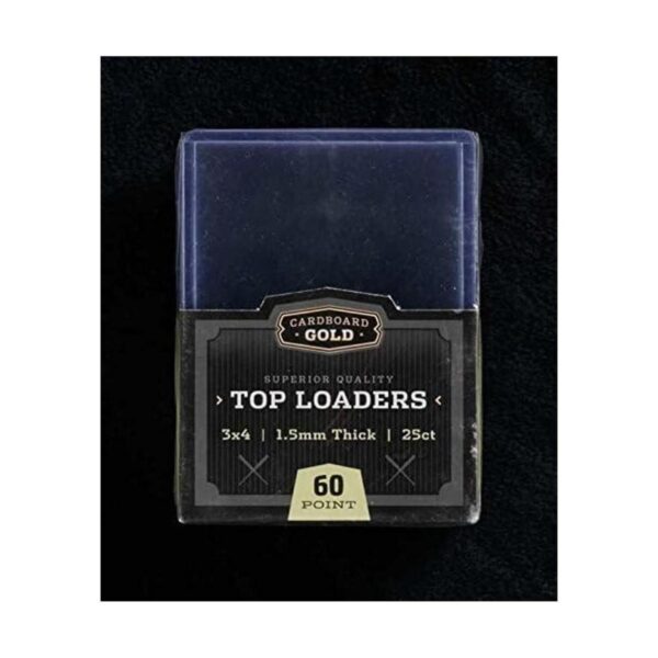 1 x 25 ct CBG 60 Pt cartón oro PRO Toploaders mantiene_1