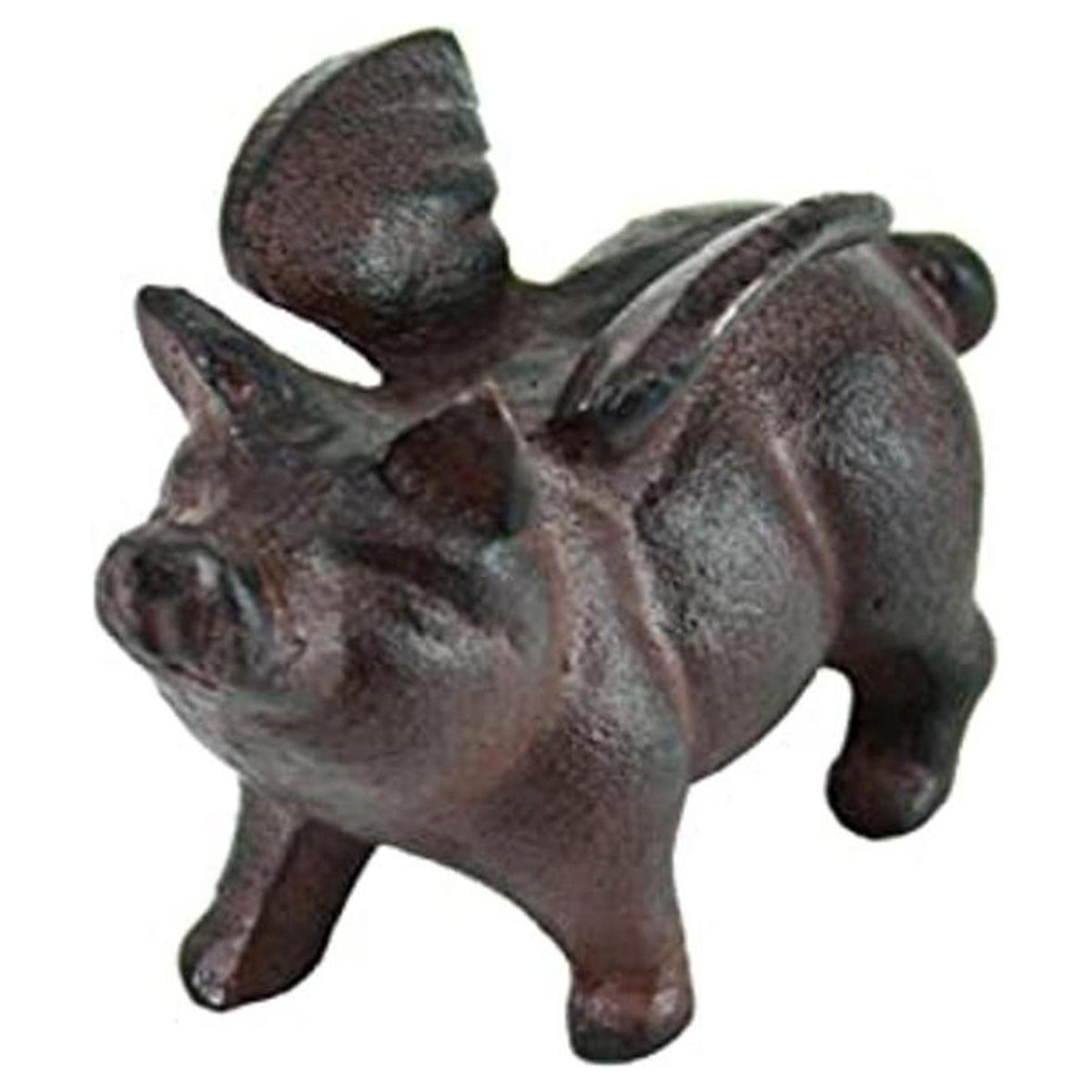 1 x Pisapapeles de cerdo con alas