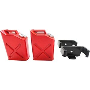 110 RC Rock Crawler escala Rojo Jerry Gas Can Jarra_1