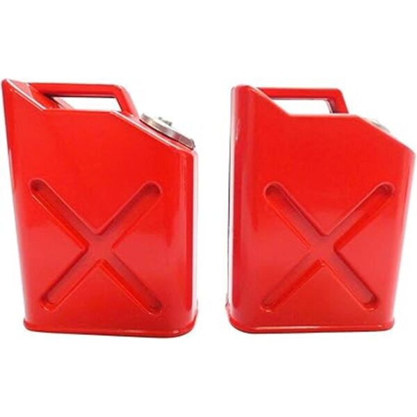 110 RC Rock Crawler escala Rojo Jerry Gas Can Jarra_2