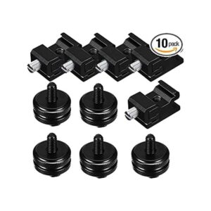 14 Inch Cold Shoe Mount Adapter and Hot Shoe Flash Stand_1