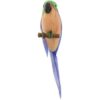 112 Escala Miniatura Modelo De Pájaro Loro Artificial_1