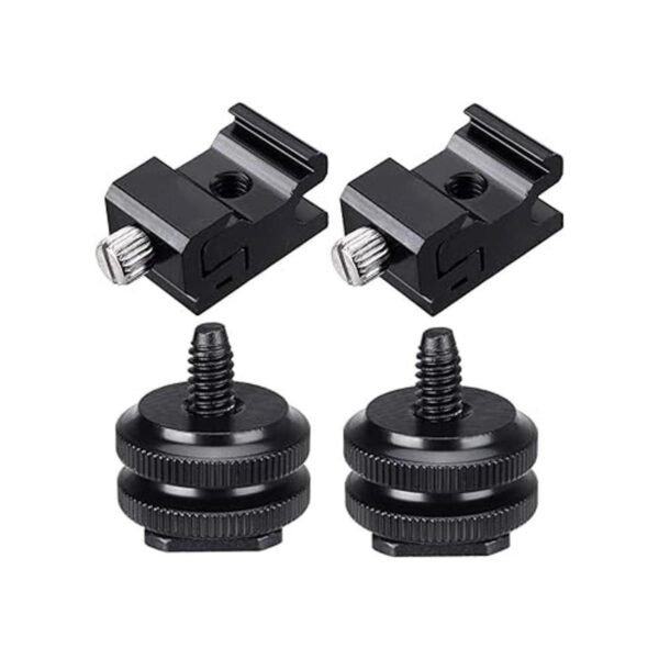 14 Inch Cold Shoe Mount Adapter and Hot Shoe Flash Stand_3