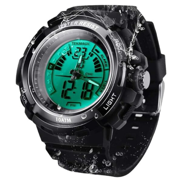 10 ATM impermeable buceo deportes reloj para hombres