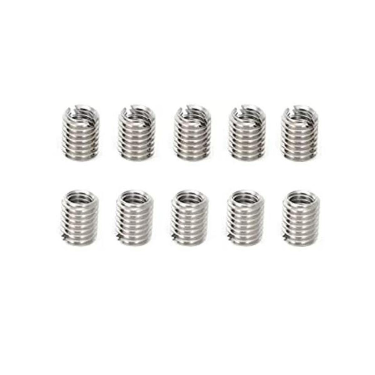 10 adaptadores de rosca M8 de 0.315 in macho a M6 de 0.236