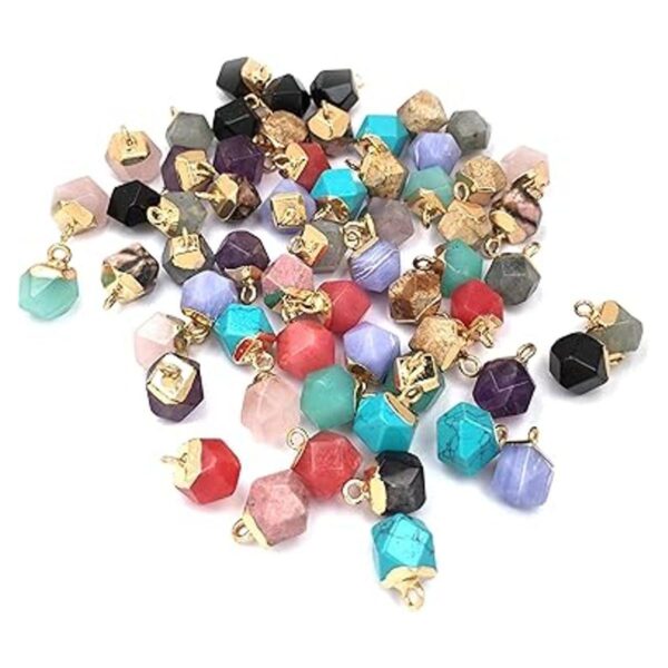 10 cuentas de piedras semipreciosas para chakras piedras