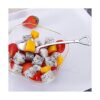 10 cucharas de postre de 6.0 in en forma de pala de acero